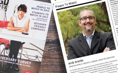 Andy Brenits Named to People to Watch in 2013 list!