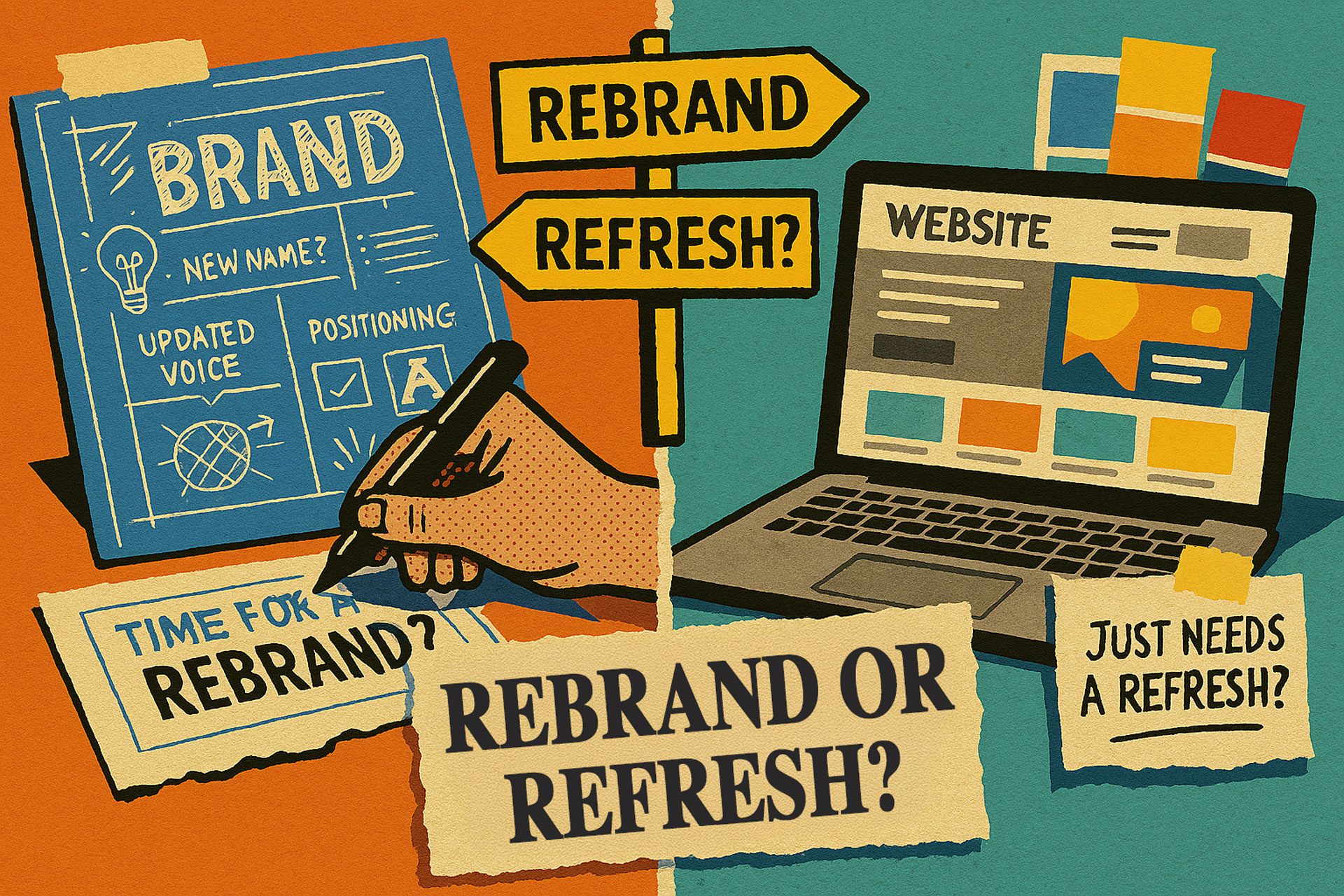 A Fresh Start-rebrand your business, or refresh your website.- Brenits Creative