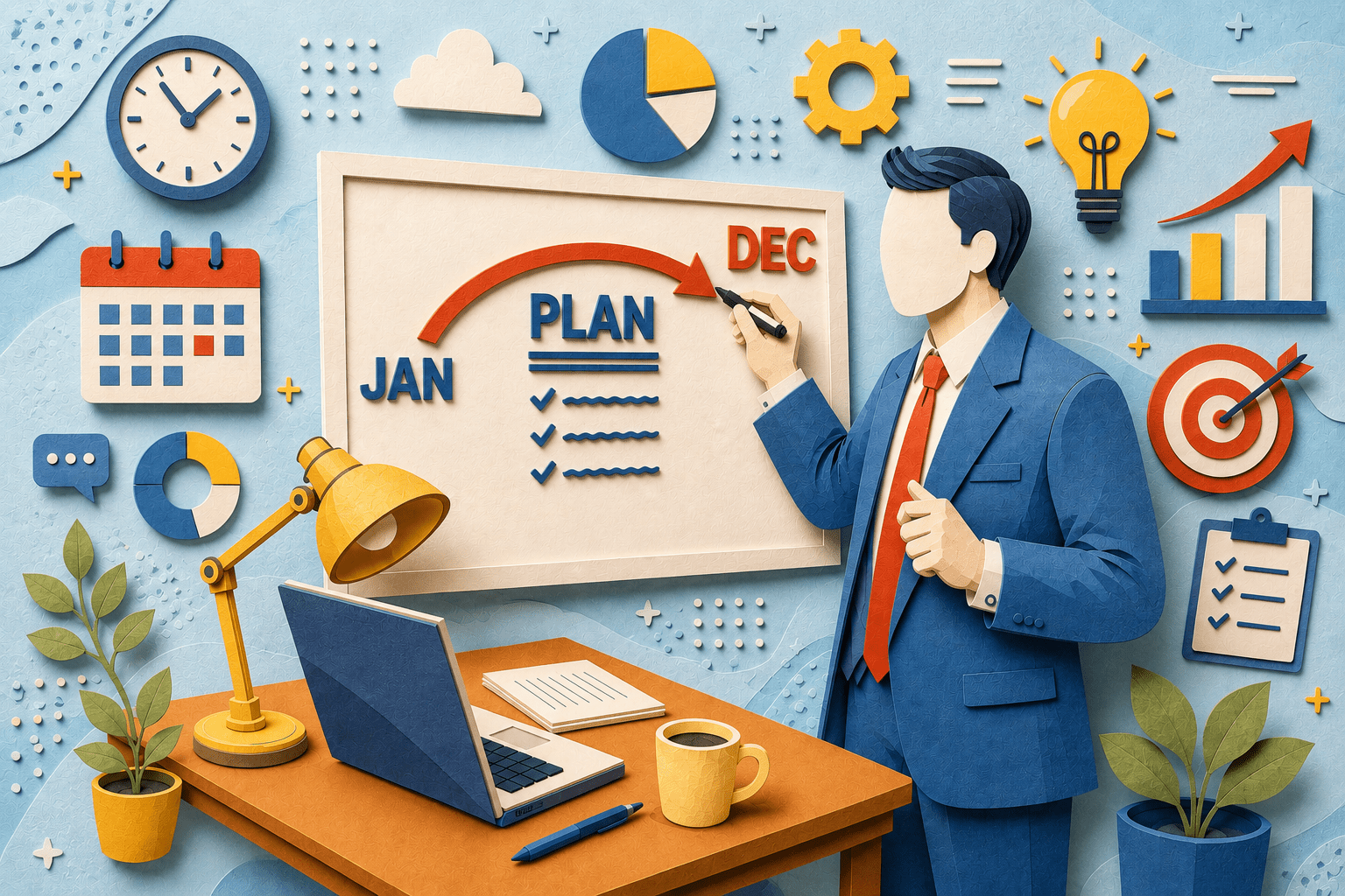 you cant stick to a plan if you dont make one